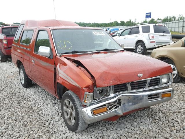 1N6SD11S7VC383411 - 1997 NISSAN TRUCK BASE ORANGE photo 1