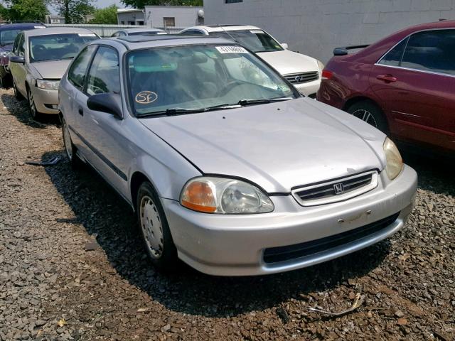 2HGEJ6443VH116252 - 1997 HONDA CIVIC DX SILVER photo 1