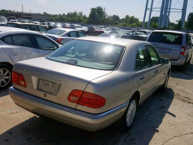 WDBJF65F7WA531619 - 1998 MERCEDES-BENZ E 320 BEIGE photo 4