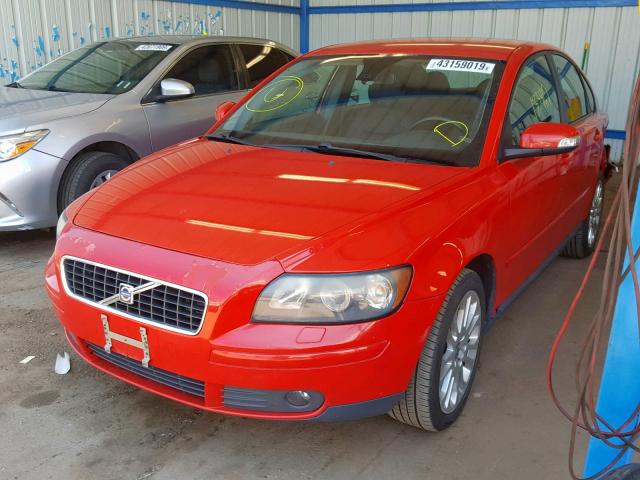 YV1MS382272283772 - 2007 VOLVO S40 2.4I RED photo 2