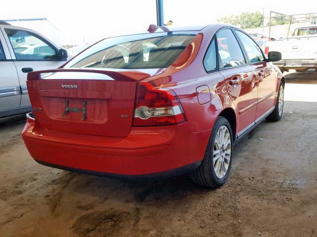 YV1MS382272283772 - 2007 VOLVO S40 2.4I RED photo 4