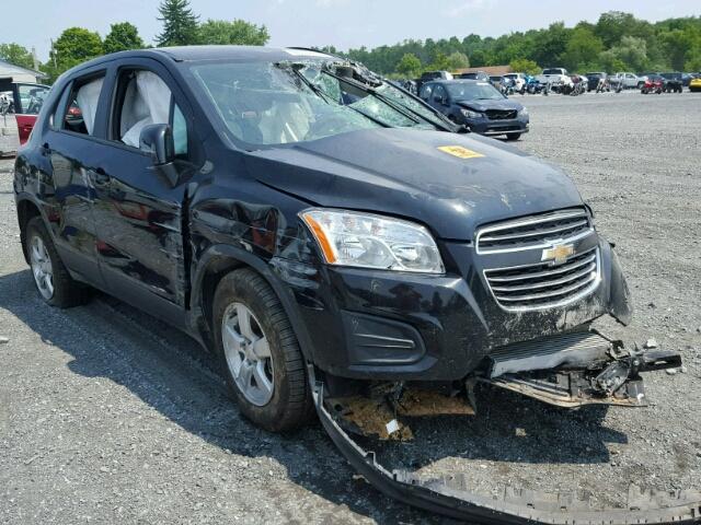 3GNCJPSB6FL254557 - 2015 CHEVROLET TRAX 1LS BLACK photo 1