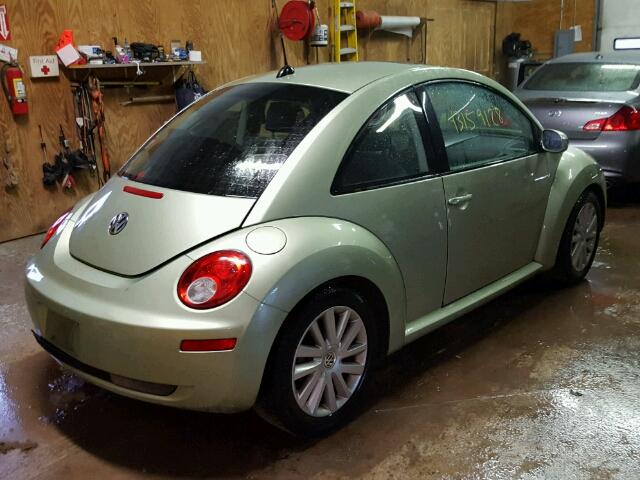 3VWRW31C38M521722 - 2008 VOLKSWAGEN NEW BEETLE Yaşıl foto 4