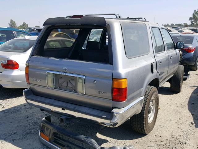 JT3VN39W6R0131161 - 1994 TOYOTA 4RUNNER VN GRAY photo 4