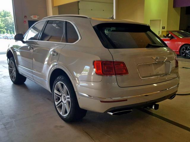 SJAAC2ZV3JC017253 - 2018 BENTLEY BENTAYGA BEIGE photo 3