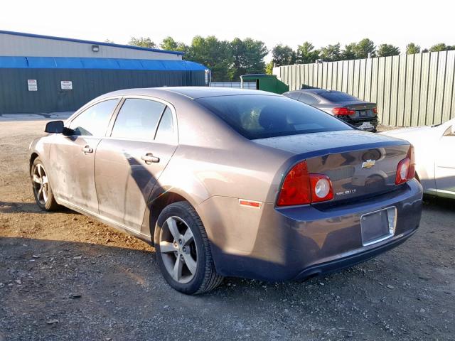 1G1ZC5E13BF145197 - 2011 CHEVROLET MALIBU 1LT 灰色 照片 3