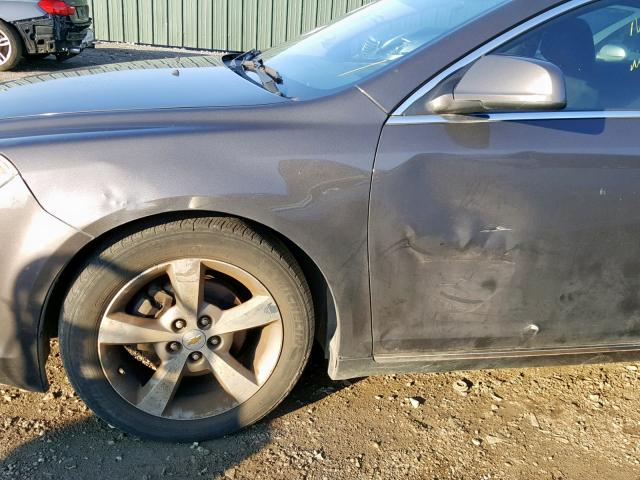 1G1ZC5E13BF145197 - 2011 CHEVROLET MALIBU 1LT 灰色 照片 9