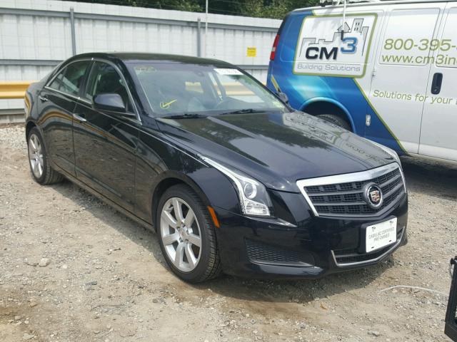 1G6AA5RA9E0191437 - 2014 CADILLAC ATS BLACK photo 1