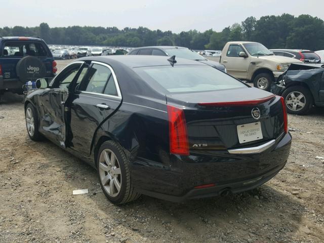 1G6AA5RA9E0191437 - 2014 CADILLAC ATS BLACK photo 3