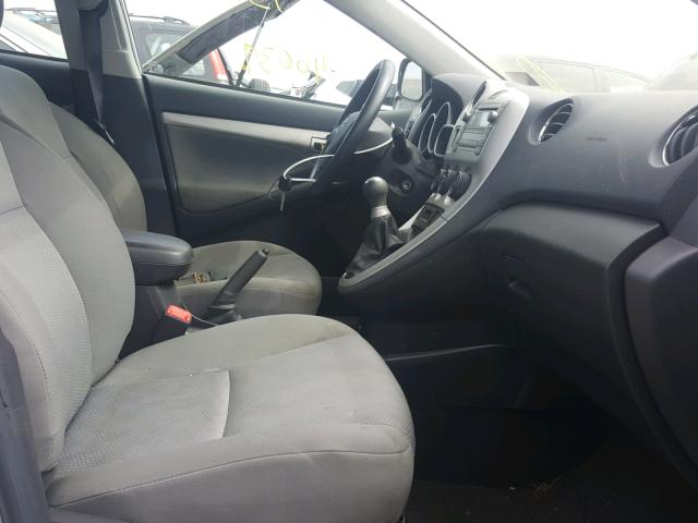 2T1KU40E09C080466 - 2009 TOYOTA COROLLA MA SILVER photo 5