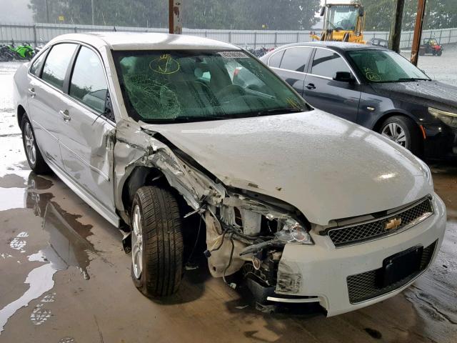 2G1WA5E30F1124444 - 2015 CHEVROLET IMPALA LIM WHITE photo 1