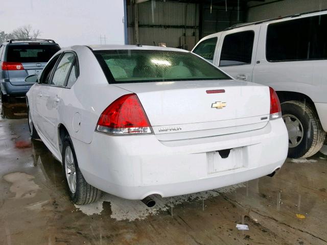 2G1WA5E30F1124444 - 2015 CHEVROLET IMPALA LIM WHITE photo 3