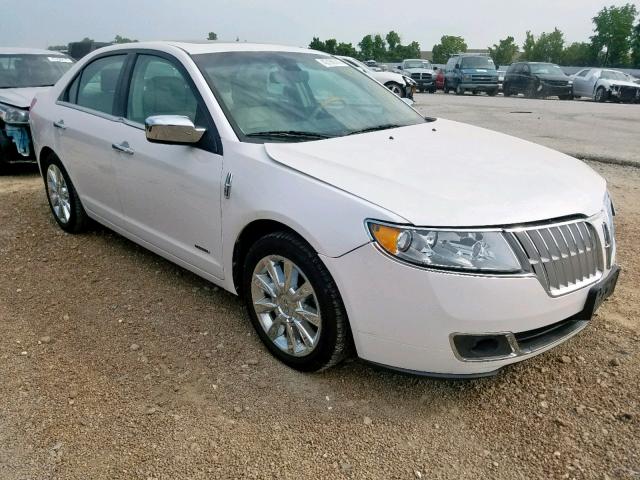 3LNDL2L37CR811241 - 2012 LINCOLN MKZ HYBRID WHITE photo 1