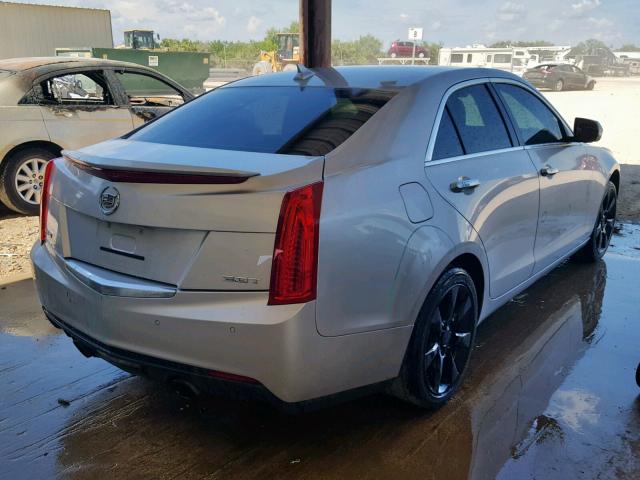 1G6AB5SX3E0156324 - 2014 CADILLAC ATS LUXURY SILVER photo 4