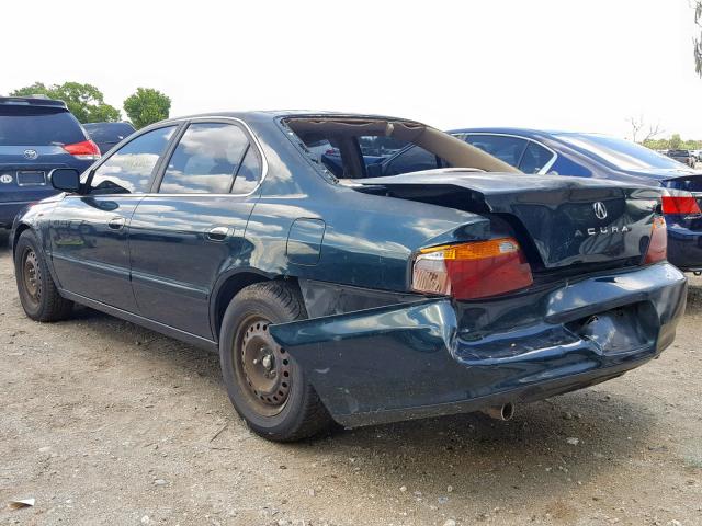 19UUA5665YA014989 - 2000 ACURA 3.2TL GREEN photo 3