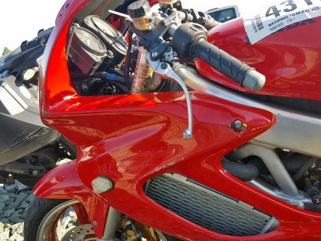 JH2SC3602WM000261 - 1998 HONDA VTR1000 F RED photo 9