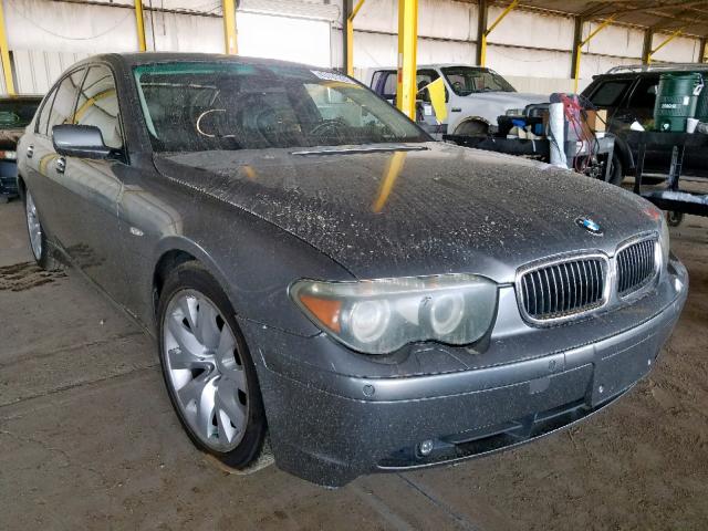 WBAGL63524DP73211 - 2004 BMW 745 I CHARCOAL photo 1