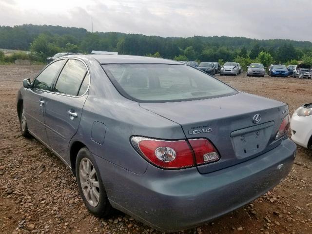 JTHBF30G120052051 - 2002 LEXUS ES 300 GRAY photo 3