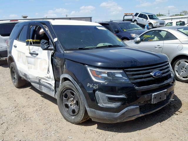 1FM5K8ARXGGA78665 - 2016 FORD EXPLORER P TWO TONE photo 1