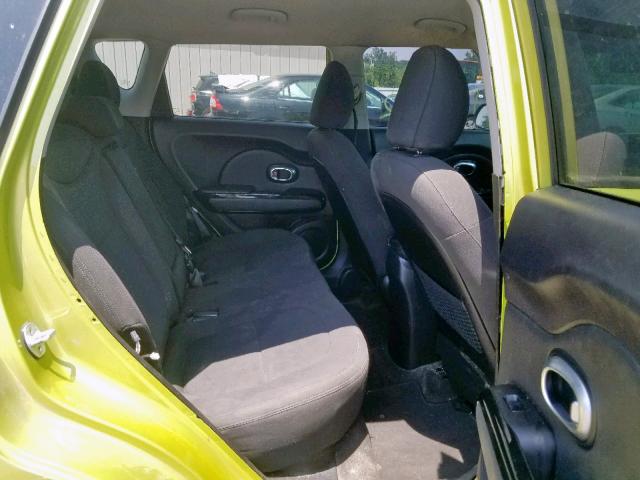 KNDJX3A59F7794668 - 2015 KIA SOUL ! Yaşıl foto 6