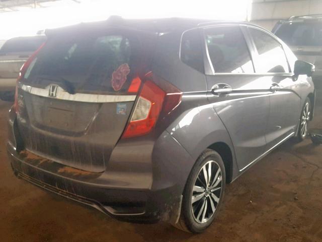 3HGGK5H83JM701437 - 2018 HONDA FIT EX CHARCOAL photo 4