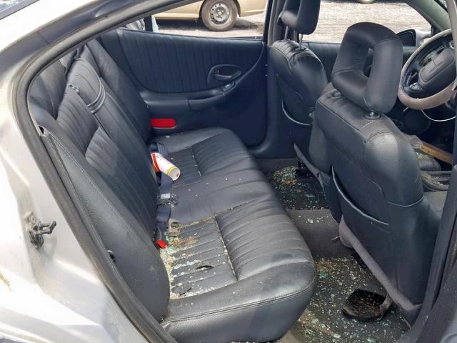 1G2WP5216WF255593 - 1998 PONTIAC GRAND PRIX GRAY photo 6