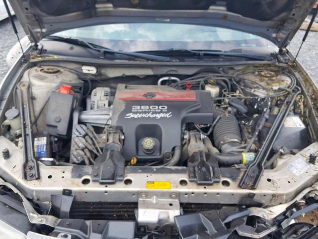 1G2WP5216WF255593 - 1998 PONTIAC GRAND PRIX GRAY photo 7