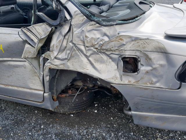 1G2WP5216WF255593 - 1998 PONTIAC GRAND PRIX GRAY photo 9