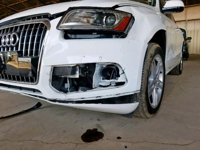 WA1CMAFP6FA070997 - 2015 AUDI Q5 TDI WHITE photo 9