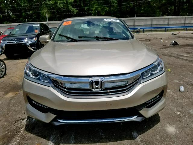 1HGCR2F94HA208359 - 2017 HONDA ACCORD EXL GOLD photo 9