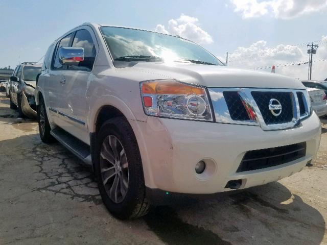 5N1BA0ND2FN603010 - 2015 NISSAN ARMADA SV WHITE photo 1