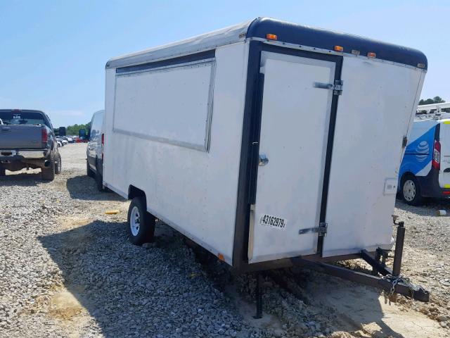 4D6EBT412SA002167 - 2000 CARGO TRAILER WHITE photo 1