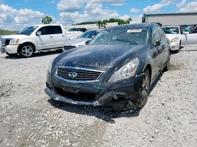 JN1CV6AP5DM301300 - 2013 INFINITI G37 BASE BLACK photo 2