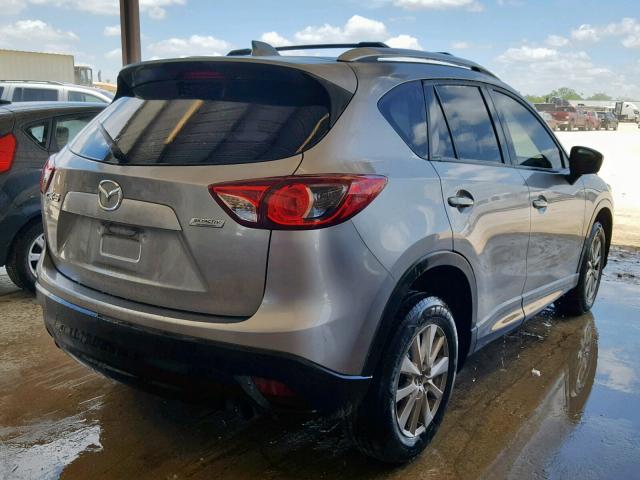 JM3KE2BE0E0342058 - 2014 MAZDA CX-5 SPORT SILVER photo 4