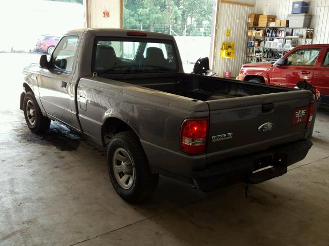 1FTYR10D98PA31333 - 2008 FORD RANGER SILVER photo 3