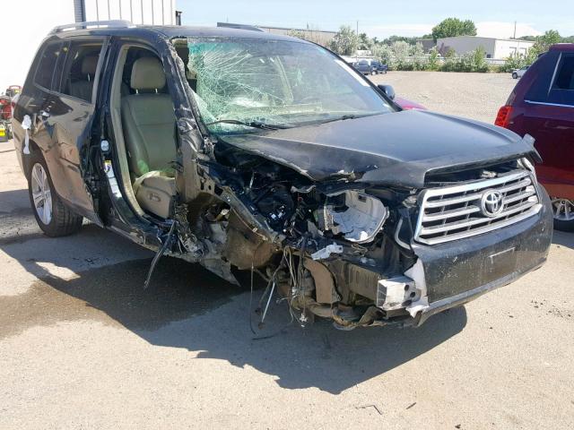 JTEES42A992137562 - 2009 TOYOTA HIGHLANDER BLACK photo 9