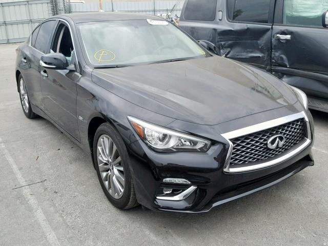 JN1EV7APXKM512228 - 2019 INFINITI Q50 LUXE BLACK photo 1