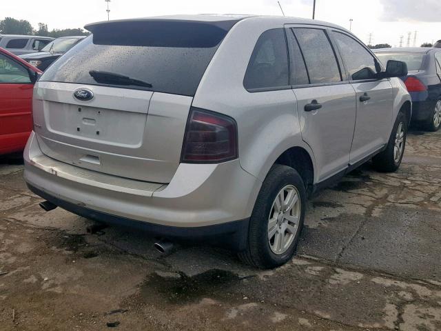 2FMDK3GC1ABA08908 - 2010 FORD EDGE SE SILVER photo 4