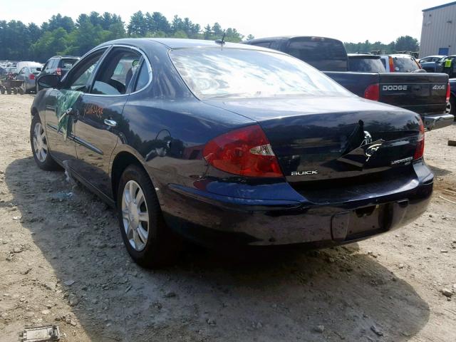 2G4WC582971100466 - 2007 BUICK LACROSSE C BLUE photo 3