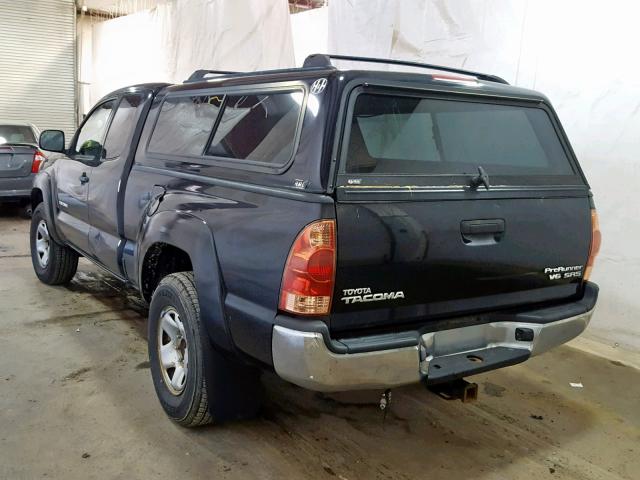 5TETU62N18Z528672 - 2008 TOYOTA TACOMA PRE BLACK photo 3