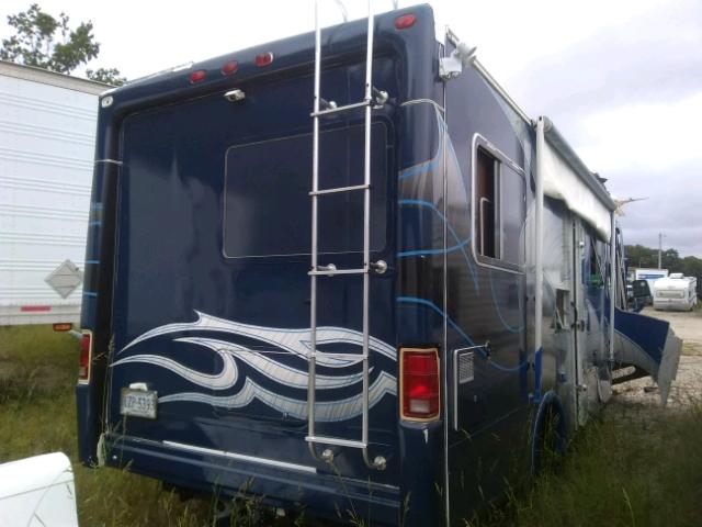 5B4JP57G313330513 - 2001 WORKHORSE CUSTOM CHASSIS MOTORHOME BLUE photo 4