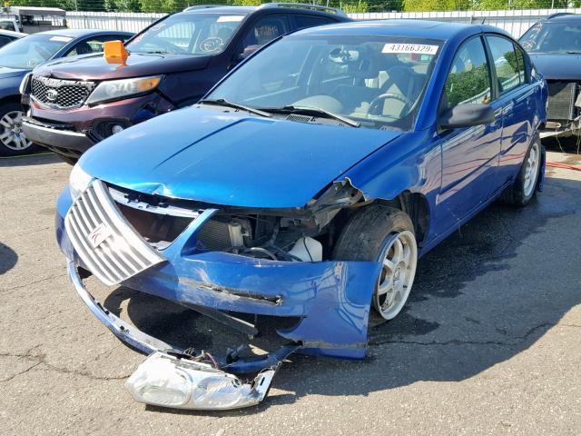 1G8AL55B96Z171797 - 2006 SATURN ION LEVEL BLUE photo 2