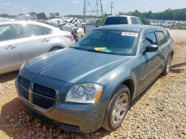 2D4FV48T55H533145 - 2005 DODGE MAGNUM SE GRAY photo 2