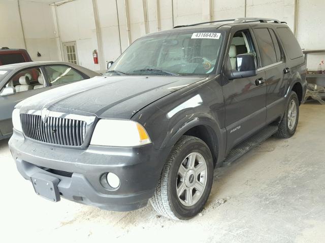 5LMEU68H65ZJ22168 - 2005 LINCOLN AVIATOR 黑色 照片 2