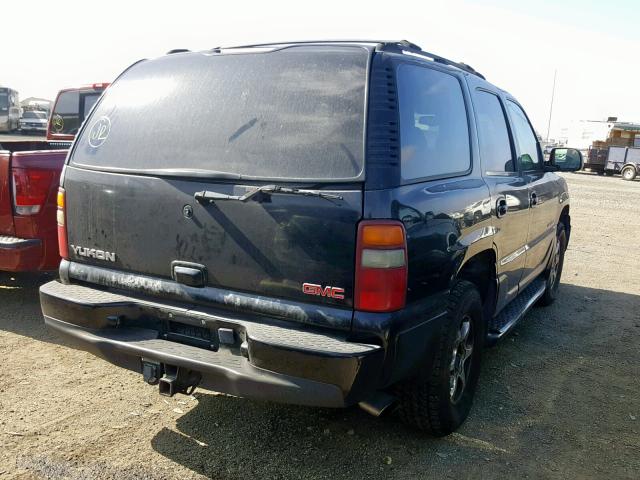 1GKEK63U82J326857 - 2002 GMC DENALI BLACK photo 4