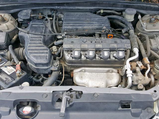 1HGES268X3L030474 - 2003 HONDA CIVIC EX ვერცხლისფერი ფოტო 7