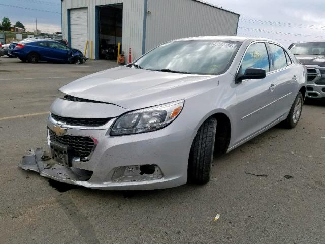 1G11B5SA4GF116626 - 2016 CHEVROLET MALIBU LIM SILVER photo 2