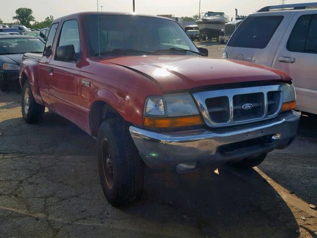 1FTZR15V6YTA12171 - 2000 FORD RANGER SUP RED photo 1