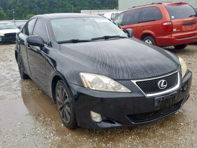 JTHCK262775010113 - 2007 LEXUS IS 250 BLACK photo 1