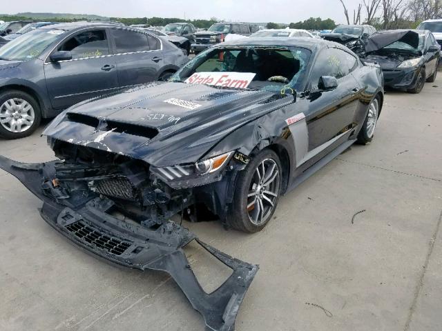 1FA6P8CF1H5234706 - 2017 FORD MUSTANG GT BLACK photo 2